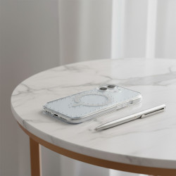 Funda Perlita Compatible con Magsafe Glitter para iPhone 16 Plus