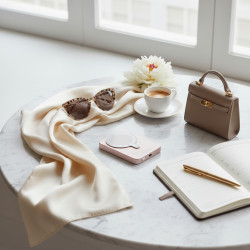 Power Bank Ultra Sottile Compatibile con MagSafe 5000 mAh