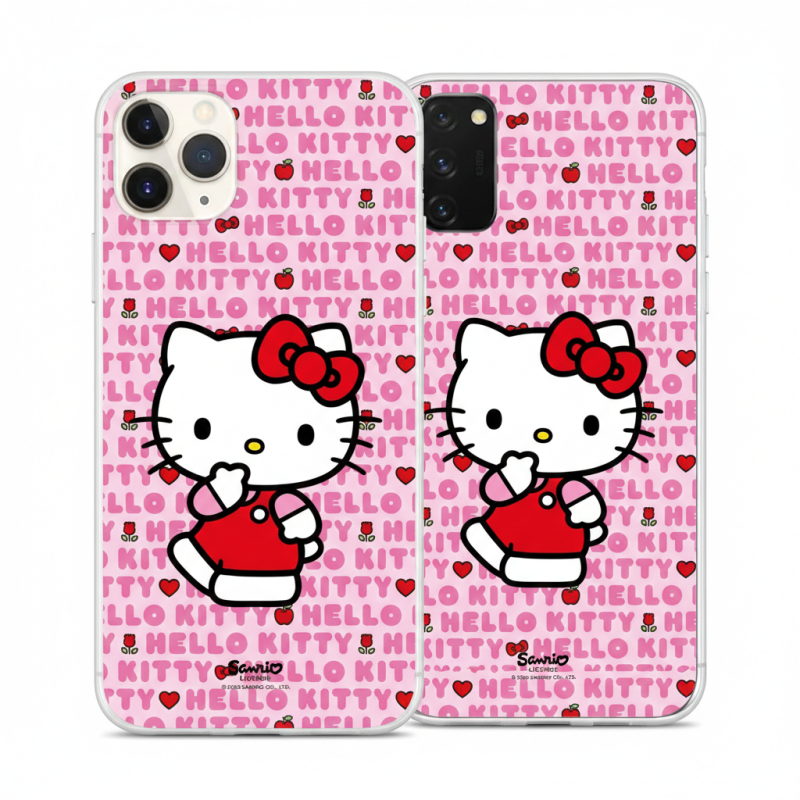 Cover Ufficiale Hello Kitty - Logo pink