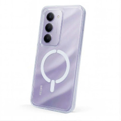 Funda Transparente Logo Compatible con Magsafe para Xiaomi Redmi 15