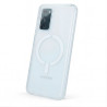 Funda Transparente Logo Compatible con Magsafe para Samsung Galaxy S20 FE