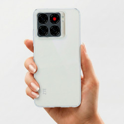 Funda Silicona Transparente para ZTE A56