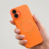 Funda Funda Magbattery Con Cubrecamara Naranja para iPhone 17