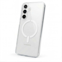 Funda Transparente Logo Compatible con Magsafe para Samsung Galaxy A14 5G