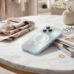 Funda Transparente Logo Compatible con Magsafe para Huawei Honor 400 Lite