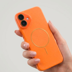 Funda Funda Magbattery Con Cubrecamara Naranja para iPhone 17