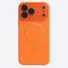 Funda Funda Magbattery Con Cubrecamara Naranja para iPhone 17 Pro