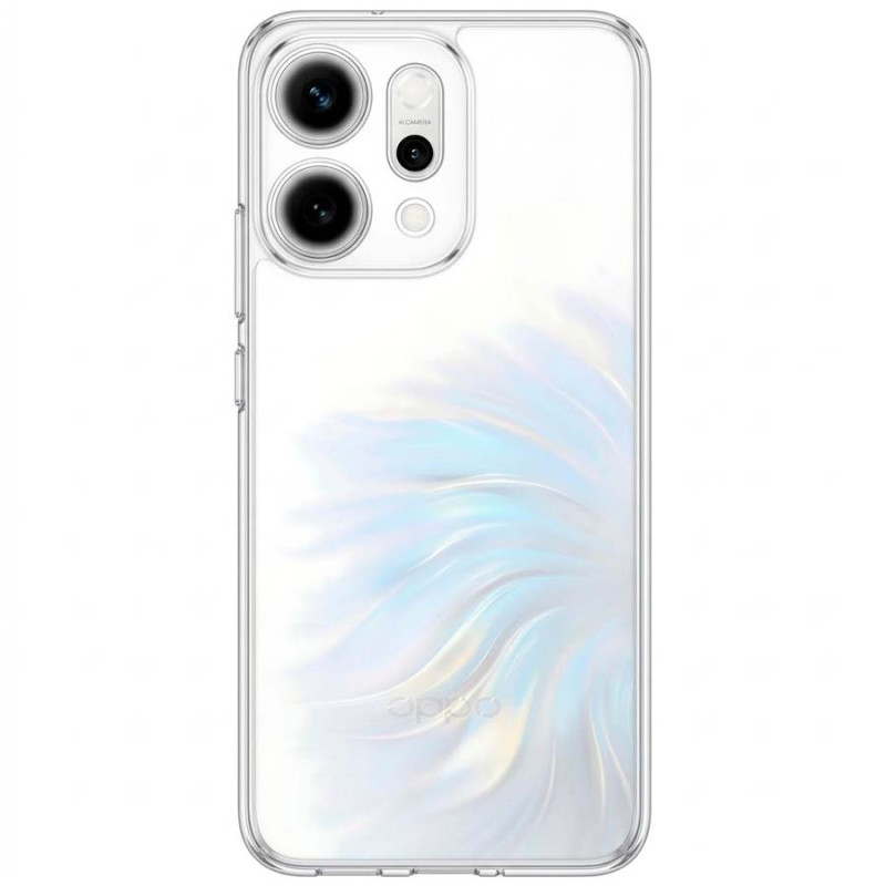 Funda Transparente Antiyellow para Oppo Reno14