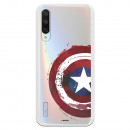 Carcasa Oficial Escudo Capitán América para Xiaomi Mi A3 - Marvel- La Casa de las Carcasas