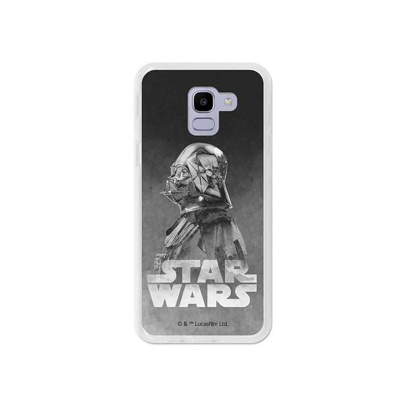 Cover Ufficiale Star Wars Darth Vader Nero Samsung Galaxy J6 2018