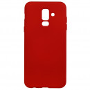 Cover Ultra morbida Rossa per Samsung Galaxy A6 Plus