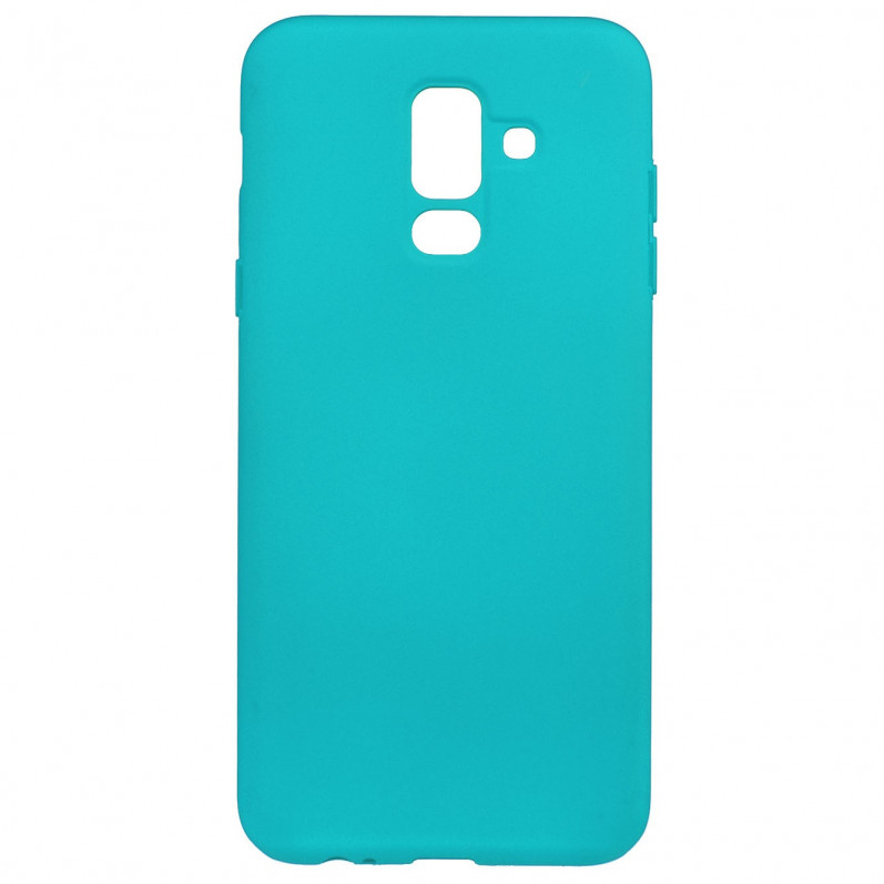 Cover Ultra morbida Blu per Samsung Galaxy A6 Plus