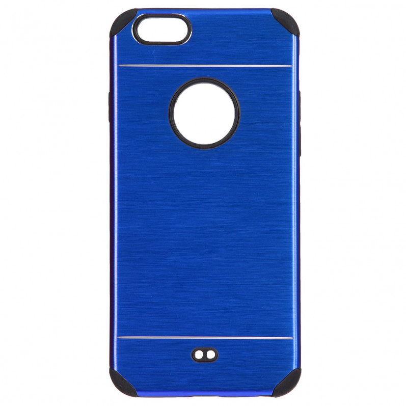 Cover metallizzata Doppia Blu iPhone 6S