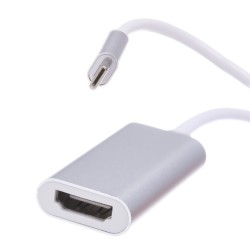 Adaptador HDMI a Tipo C Blanco