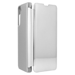 Funda Libro Espejo Plata para Samsung Galaxy S21