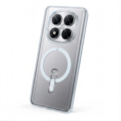 Funda Transparente Logo Compatible con Magsafe para Xiaomi Redmi Note 14 Pro 5G