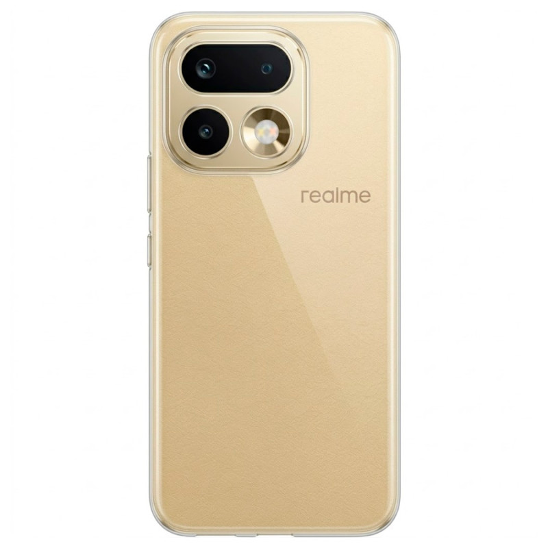 Funda Silicona Transparente para Realme 16 Pro