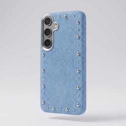 Funda Denim Magbattery para Samsung Galaxy S25