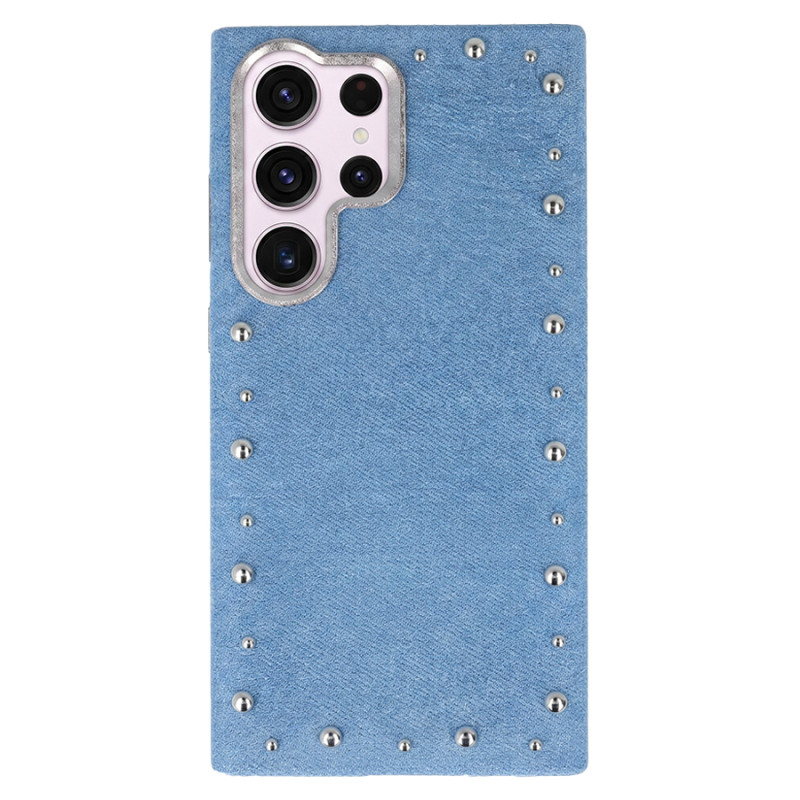 Funda Denim Magbattery para Samsung Galaxy S24 Ultra