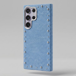 Funda Denim Magbattery para Samsung Galaxy S24 Ultra