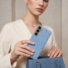 Funda Denim Magbattery para Samsung Galaxy S25 Plus