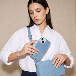 Funda Denim Magbattery para iPhone 13