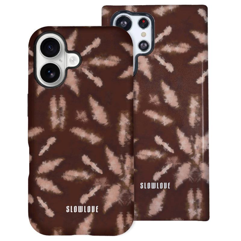 Cover Heat Slowlove - Tie-Dye Brown