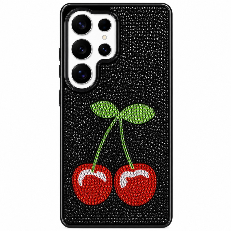 Funda Brillo Cereza para Samsung Galaxy S25 Ultra