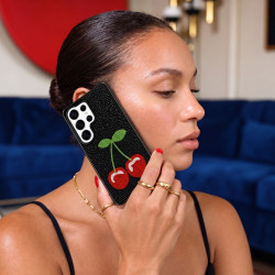 Funda Brillo Cereza para Samsung Galaxy S25 Ultra