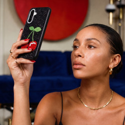Funda Brillo Cereza para Samsung Galaxy A56 5G