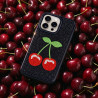 Funda Brillo Cereza para iPhone 15 Pro Max