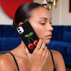 Funda Brillo Cereza para iPhone 12
