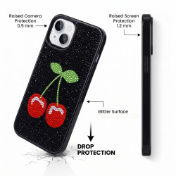 Funda Brillo Cereza para iPhone 13
