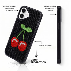 Funda Brillo Cereza para iPhone 17