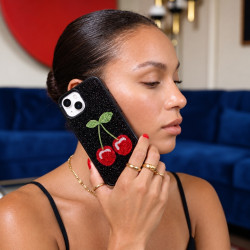 Funda Brillo Cereza para iPhone 15