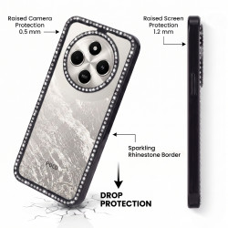 Funda Bumper Perlitas para Xiaomi Redmi 14C