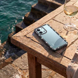 Funda Bumper Perlitas para Xiaomi Poco C85