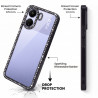Funda Bumper Perlitas para Xiaomi Redmi 13C