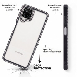 Funda Bumper Perlitas para Samsung Galaxy A12
