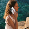 Funda Bumper Perlitas para iPhone 16 Pro Max