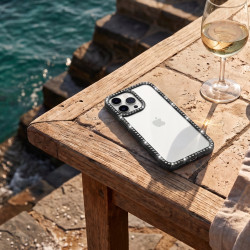 Funda Bumper Perlitas para iPhone 16 Pro Max