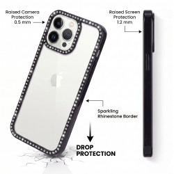 Funda Bumper Perlitas para iPhone 16 Pro Max