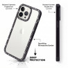 Funda Bumper Perlitas para iPhone 16 Pro Max
