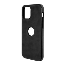 Funda Cuero Negra para iPhone 12 Mini