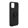 Funda Ultra Suave Ring Negra para iPhone 12 Pro