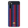 Funda para Realme 6 del FC Barcelona Fondo Rayas Verticales  - Licencia Oficial FC Barcelona