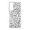 Funda para Huawei P Smart 2021 Brillantina Plata