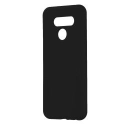 Funda para LG Q60 Ultra suave Negra