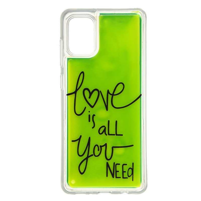 Funda para Samsung Galaxy A31 Líquida Love Is All You Need