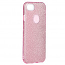 Cover Glitter Rosa per iPhone 8